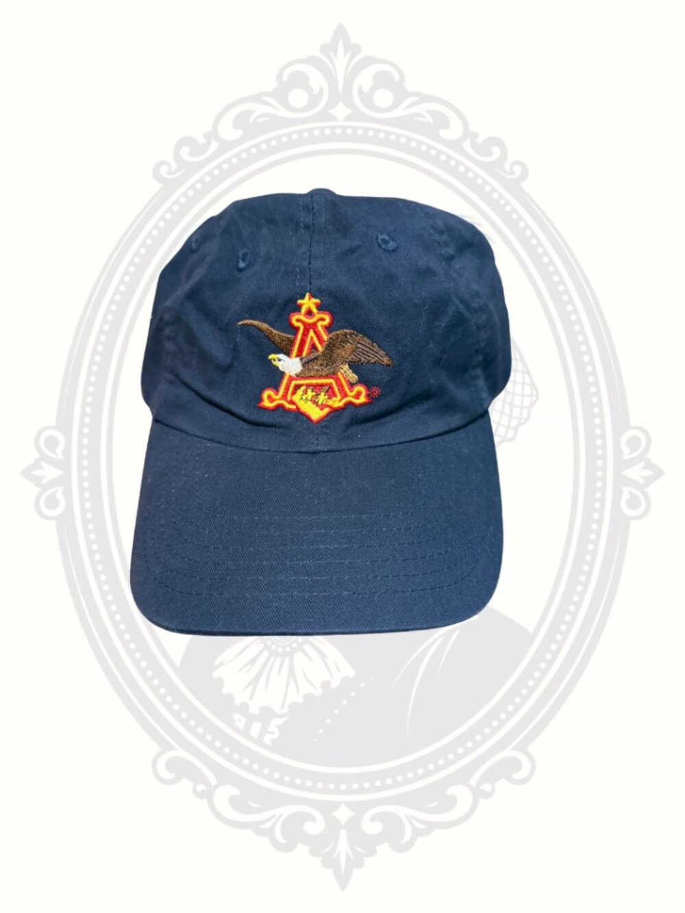 Anheuser-Busch Budweiser St. Louis Brewery Tour Adjustable Navy Hat Cap